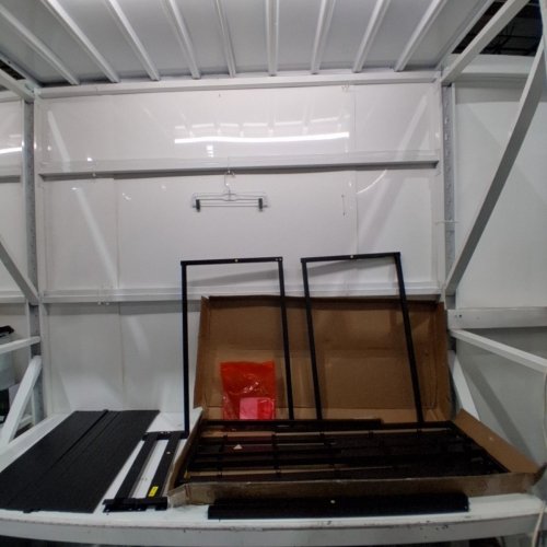 EAVESINCE METAL BED FRAME NO BOX SPRING NEEDED - QUEEN - BLACK (MODEL: EE18-4Q QUEEN) image 2