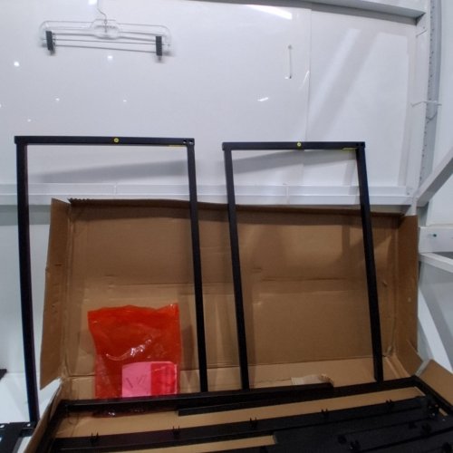 EAVESINCE METAL BED FRAME NO BOX SPRING NEEDED - QUEEN - BLACK (MODEL: EE18-4Q QUEEN) image 5