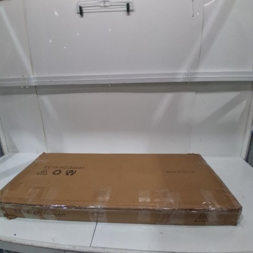 EAVESINCE METAL BED FRAME NO BOX SPRING NEEDED - QUEEN - BLACK (MODEL: EE18-4Q QUEEN) image 8