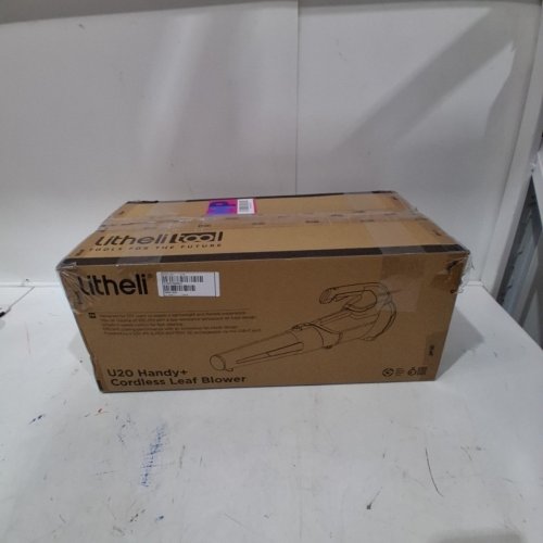 LITHELI LEAF BLOWER HANDHELD CORDLESS ELECTRIC BLOWER - 20V - WHITE (MODEL: EGT060071) image 4