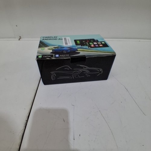 APPLE CARPLAY ANDROID AUTO AIRPLAY SCREEN FOR CAR DASH - MOUNTABLE WIRELESS STEREO WITH BLUETOOTH, 7" SCREEN - BLACK image 5