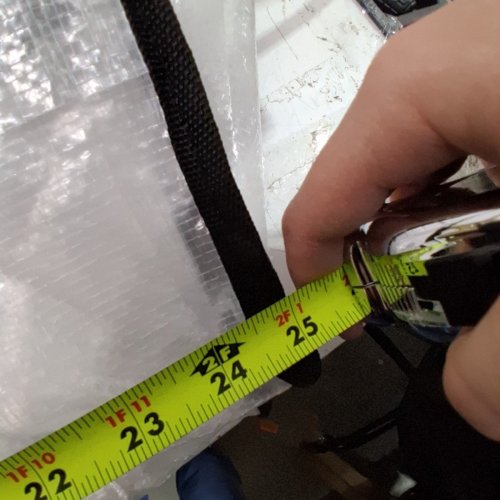 2PK BALEINE STORAGE BAGS - 25" X 15" - CLEAR image 4