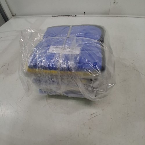 5 (3PK) PREMIUM MICROFIBER CLEANING CLOTH FOR CAR, KITCHEN, GLASS - 12" - GREEN / BLUE / YELLOW image 3