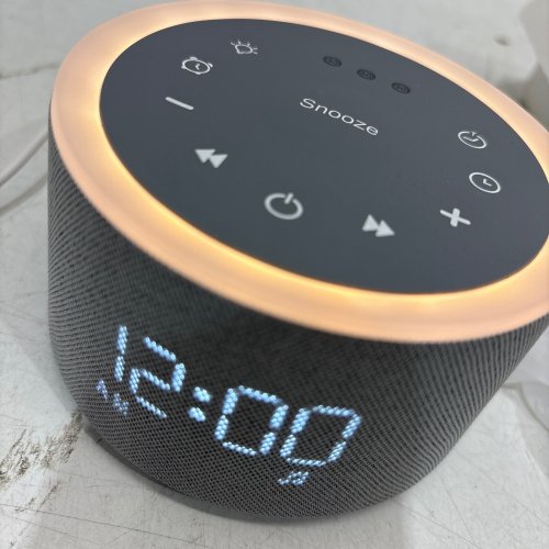 DREAMEGG CLASSIC D1+ SOUND MACHINE ALARM CLOCK - GREY (MODEL: HFD-W27) image 2