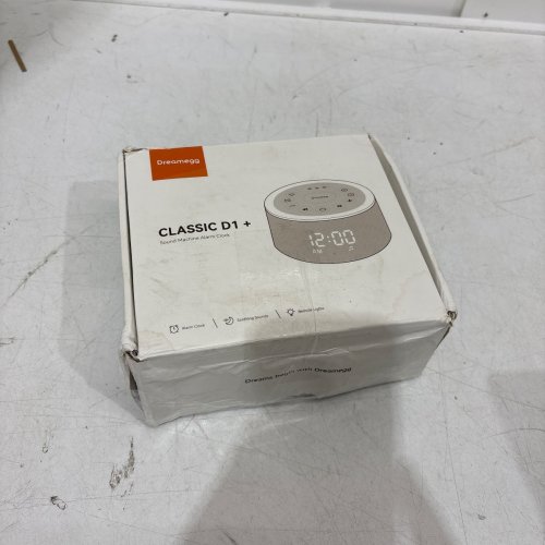 DREAMEGG CLASSIC D1+ SOUND MACHINE ALARM CLOCK - GREY (MODEL: HFD-W27) image 4