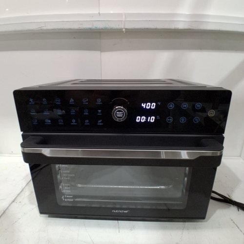 NUTRICHEF DIGITAL AIR FRYER OVEN - 32 QT - BLACK (MODEL: NCAFOV32BK) image 2
