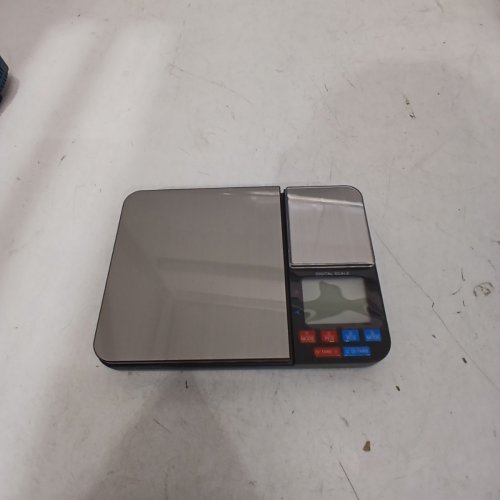 DIGITAL MULTIFUNCTIONAL ELECTRONIC KITCHEN SCALE - 10 KG / 1 G; 500 G / 0.01 G - SILVER image 4