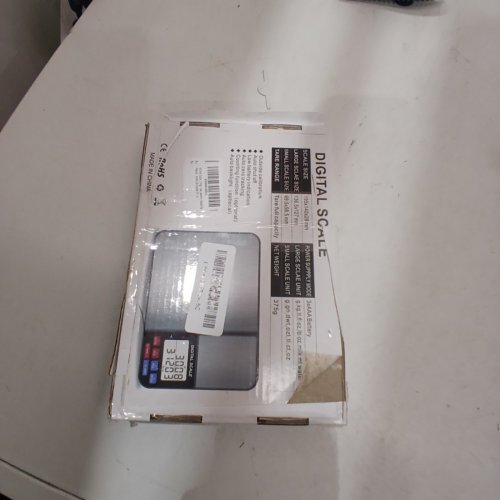 DIGITAL MULTIFUNCTIONAL ELECTRONIC KITCHEN SCALE - 10 KG / 1 G; 500 G / 0.01 G - SILVER image 6