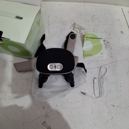 HEATED NECK & SHOULDER MASSAGER - BLACK AND GREY image 3
