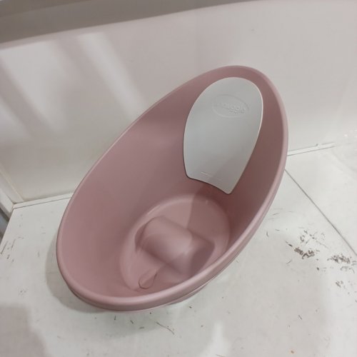 SHNUGGLE NEWBORN BABY BATH WITH BUILT IN SUPPORT BUMP AND SOFT BACKREST - 0-12 MONTHS - BLOSSOM (MODEL: SBP-BSM-CAN) image 2