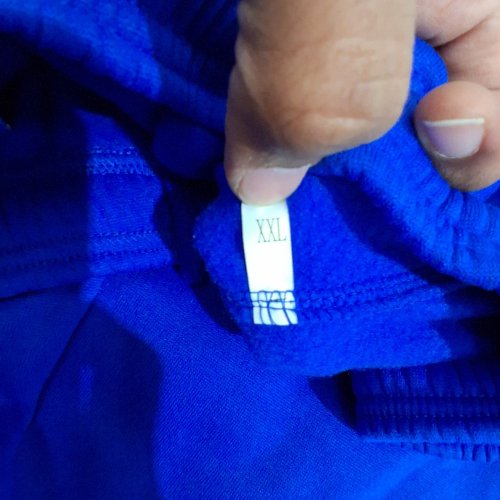 MEN'S CARGO SWEATPANTS - XXL - ROYAL BLUE image 3