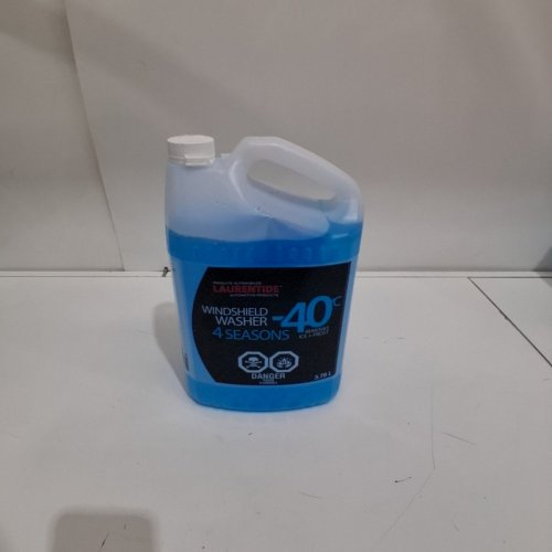 LAURENTIDE AUTOMOBILE PRODUCTS WINDSHIELD WASHER FLUID, REMOVES ICE + FROST - 3.78L (-40C) image 2