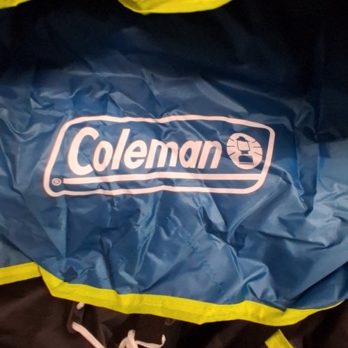 COLEMAN CAMPING TENT DARKROOM SKYDOME TENT - 4-PERSON - BLUE image 6