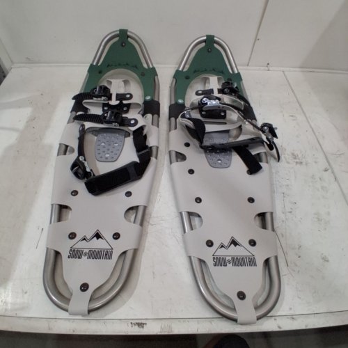 SNOW MOUNTAIN BY FABER SNOWSHOES - 9" X 29" - GREEN/GREY - (MODEL: 307908) image 3