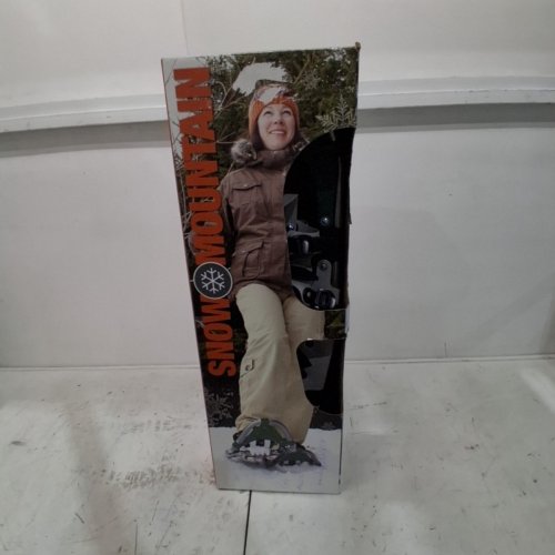 SNOW MOUNTAIN BY FABER SNOWSHOES - 9" X 29" - GREEN/GREY - (MODEL: 307908) image 5