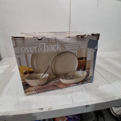 16PC OVER&BACK CERAMIC DINNERWARE SET - BEIGE (MODEL: 1759360) image 6