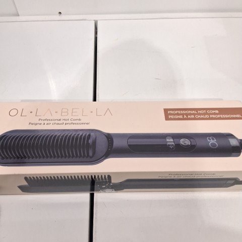 OLLA BELLA PROFESSIONAL HOT COMB - AC100-240 V 50/60HZ 30W - BLACK (MODEL: OB-HCB-BK) image 4