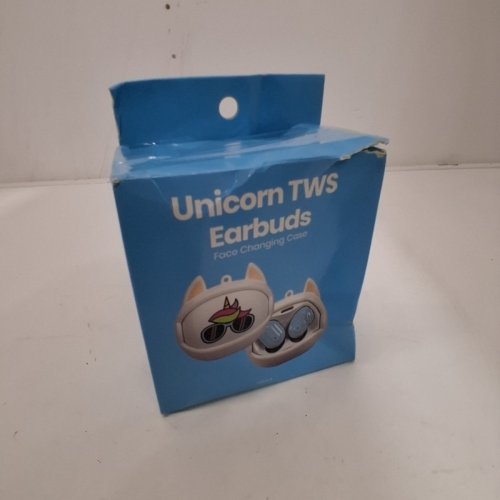GEMS BLUETOOTH TRUE WIRELESS EARBUDS WITH SPINNING FACE CASE - UNICORN image 4