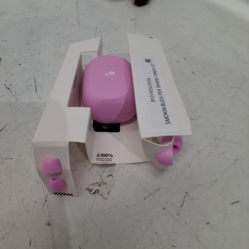 SKULLCANDY WIRELESS EARBUDS - UP TO 20 HR BATTERY LIFE; IPX4 - PINK (MODEL: SMOKIN' BUDS 360 XT) image 4