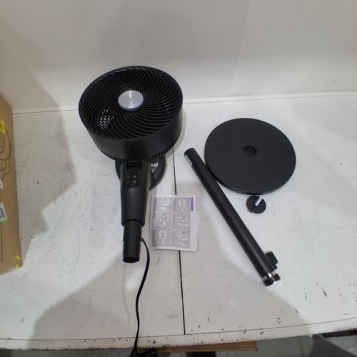 DREO OSCILLATING STANDING FAN WITH 90° ROTATION DC MOTOR 3 MODES AND ADJUSTABLE HEIGHT - 42.13" - BLACK (MODEL: DR-HPF013) image 3