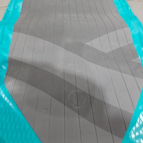 MARCELLO INFLATABLE STAND UP PADDLE BOARD AND ACCESSORY KIT - 10.5"X33" - TURQUOISE MANTA image 4