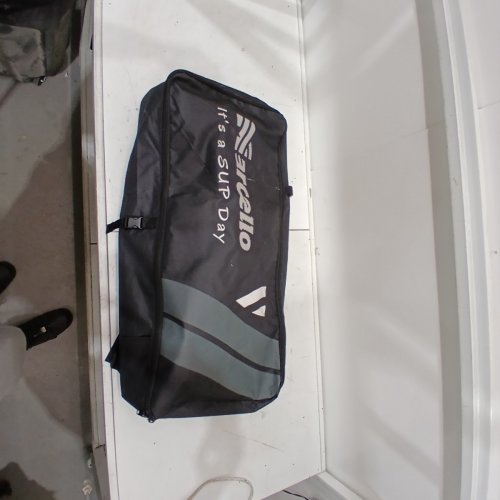 MARCELLO INFLATABLE STAND UP PADDLE BOARD AND ACCESSORY KIT - 10.5"X33" - TURQUOISE MANTA image 7