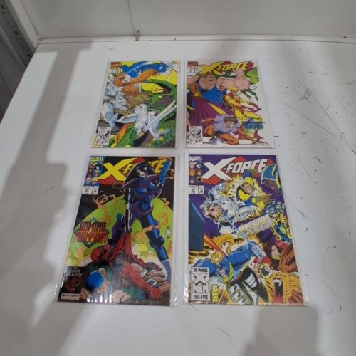 4 ASSTD MARVEL X-FORCE COMIC BOOKS - X-FORCE #5, #6, #20, #23 - VARIOUS AUTHORS image 2