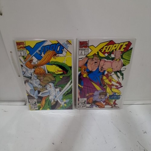 4 ASSTD MARVEL X-FORCE COMIC BOOKS - X-FORCE #5, #6, #20, #23 - VARIOUS AUTHORS image 3