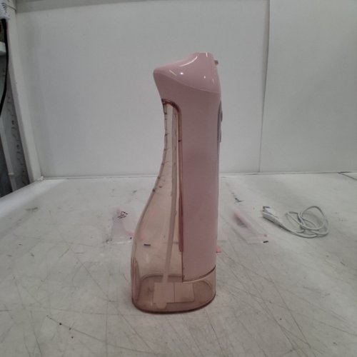 COSLUS ORAL WATER IRRIGATOR WITH VARIOUS TIPS - 300ML TANK - PINK (MODEL: C20) image 4
