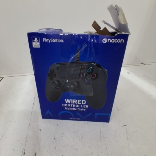NACON WIRED PS4 (PLAYSTATION 4) GAME CONTROLLER - BLACK image 4