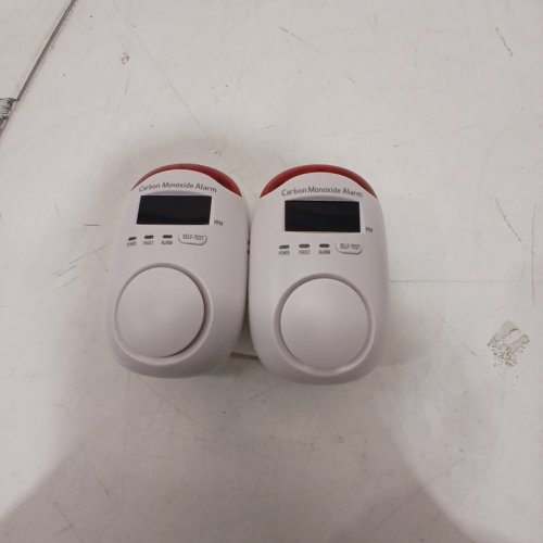2PK HEMBISEN DIGITAL DISPLAY PLUG IN CARBON MONOXIDE DETECTORS - WHITE (MODEL: WA996) image 3