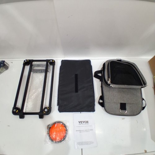 VEVOR AIRLINE APPROVED PET CARRIER WITH WHEELS AND SHOULDER STRAP - 25LBS MAX - GREY - (MODEL: JW-XB21212517) image 2