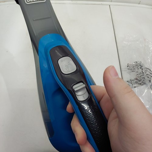 BLACK+DECKER LITHIUM DUSTBUSTER ADVANCEDCLEAN CORDLESS HAND VACUUM - 10.8V - 1.5AH - OCEAN BLUE (MODEL: HLVA315J22) image 2