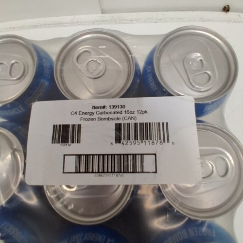 12PK C4 ZERO SUGAR CARBONATED ENERGY DRINK - 473 ML EACH - FROZEN BOMBSICLE image 4