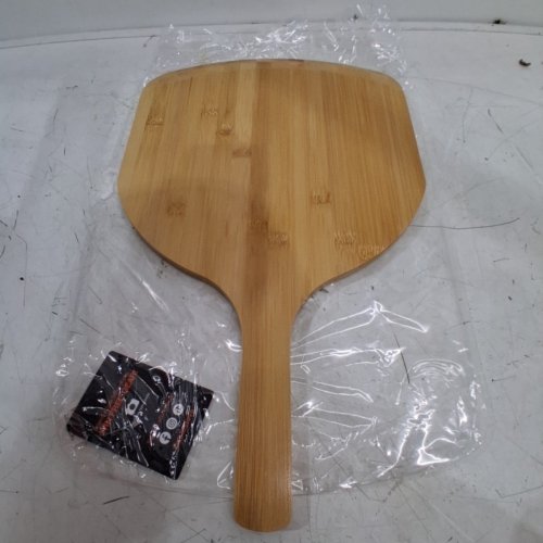 SOLO STOVE BAMBOO PIZZA PEEL WOODEN SERVER BOARD - 12" X 19" - BROWN (MODEL: PIZZA-PEEL-BAMBOO-12) image 3