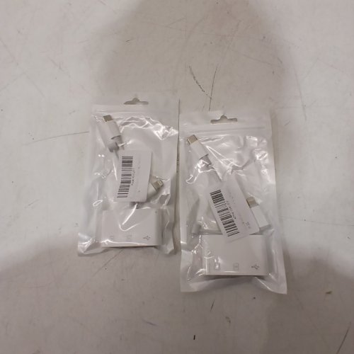 2PK UNIVERSAL 3-IN-1 HUB CONVERTER TYPE-C ADAPTER SD CARD READER - WHITE image 2