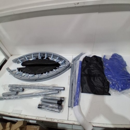 SERENELIFE PORTABLE & FOLDABLE TRAMPOLINE - 40" - BLUE/SILVER/BLACK (MODEL: SLSPT409) image 2