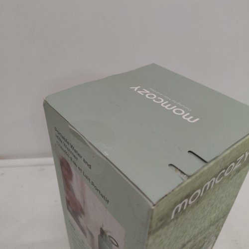 MOMCOZY PORTABLE BEVERAGE WARMER WITH DUAL HEATING MODES FOR BREAST MILK & WATER - 17OZ CAPACITY - PALE GREEN (MODEL: MW05) image 3