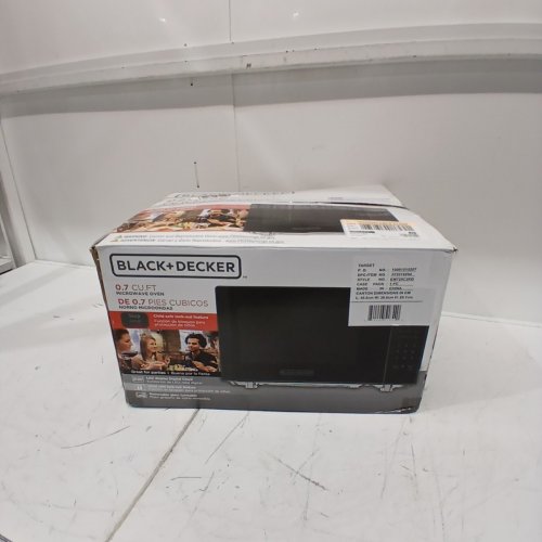 BLACK+DECKER COMPACT DIGITAL MICROWAVE OVEN - 0.7CU.FT - BLACK (MODEL#: EM720C2RD) image 5
