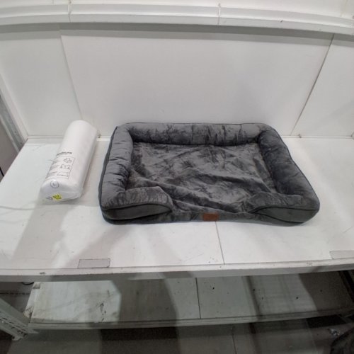BEDSURE COMFY PET ORTHOPEDIC SOFA - LARGE - 35" X 25" X 7" - GREY image 2
