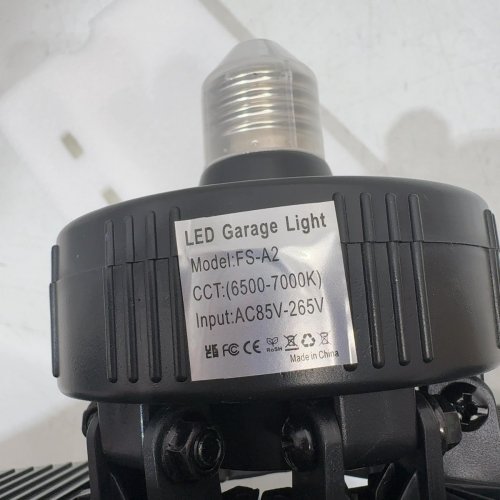 2PK 4 PANEL LED GARAGE LIGHT SET - 100W 6500K image 4