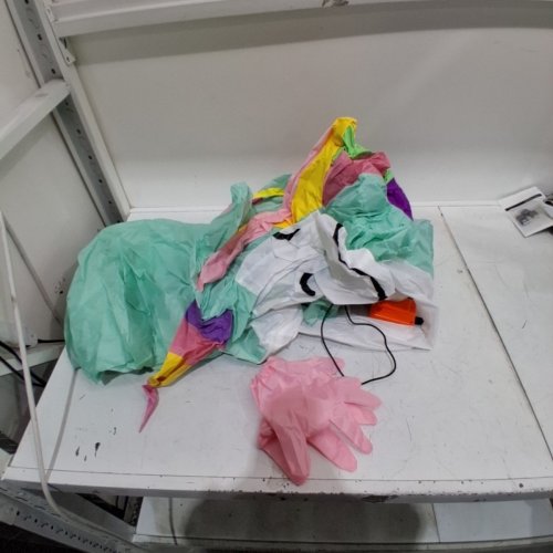 INFLATABLE UNICORN COSTUME -OSFM - GREEN image 4
