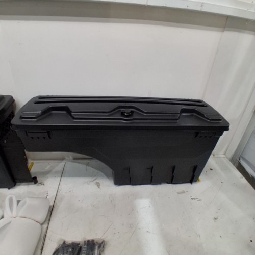 2PC GPLUS LEFT AND RIGHT TRUCK BED STORAGE TOOL BOX FOR 2017-2021 FORD F-250 AND F350 - BLACK image 4