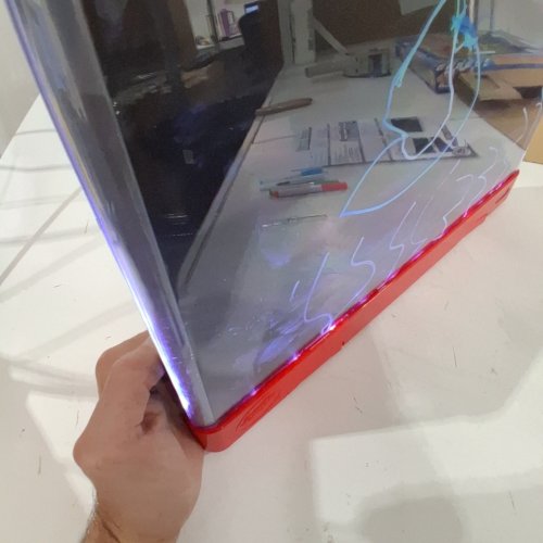 CRAYOLA ULTIMATE LIGHT BOARD DRAWING TABLET, 6 MARKERS image 2