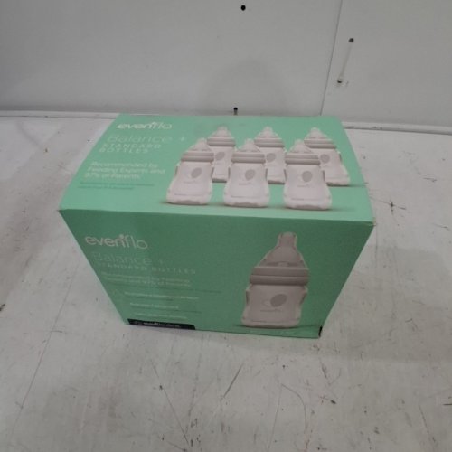6PK EVENFLO BALANCE+ STANDARD BABY BOTTLES - 4OZ EACH - CLEAR (MODEL: 1094611) image 4