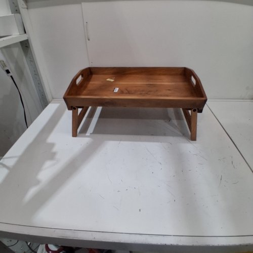 THRESHOLD ARJUN WOOD SERVING TRAY - 22" X 14" - BROWN image 2