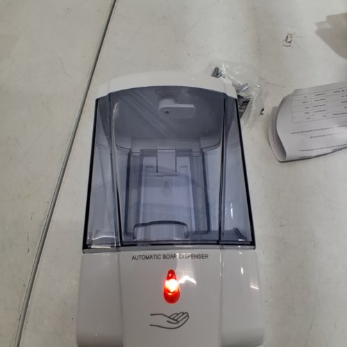 WALL MOUNTED AUTOMATIC SOAP DISPENSER - WHITE image 2