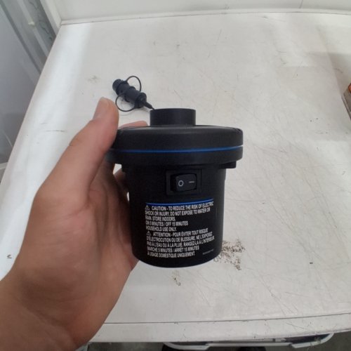 OZARK TRAIL RECHARGEABLE AIR PUMP - 4.8V - BLACK (MODEL:62193) image 2