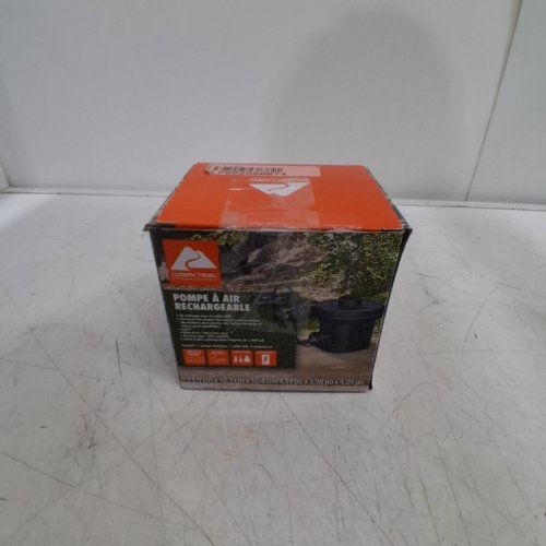 OZARK TRAIL RECHARGEABLE AIR PUMP - 4.8V - BLACK (MODEL:62193) image 5