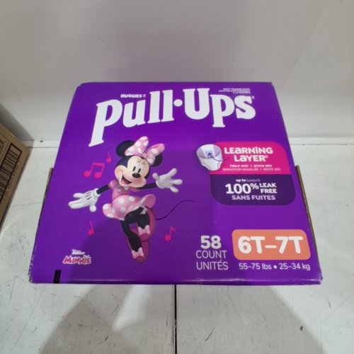 58PK HUGGIES PULL-UPS MINNIE TRAINING PANTS - 6T-7T image 2